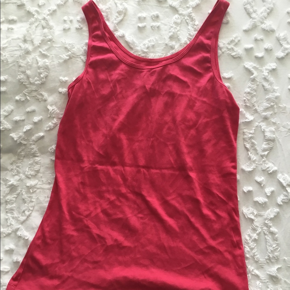Pink Gap Tank Top